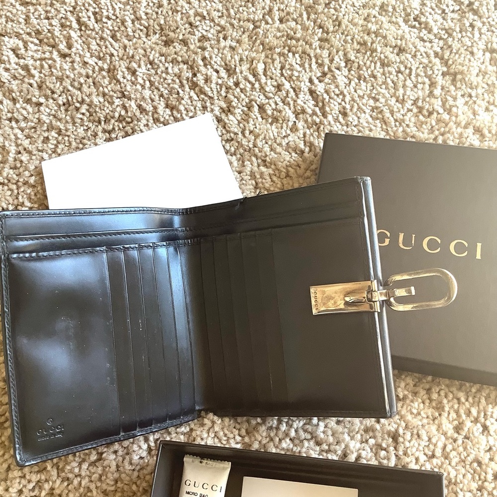 Gucci black wallet with original box - Picture 4 of 9